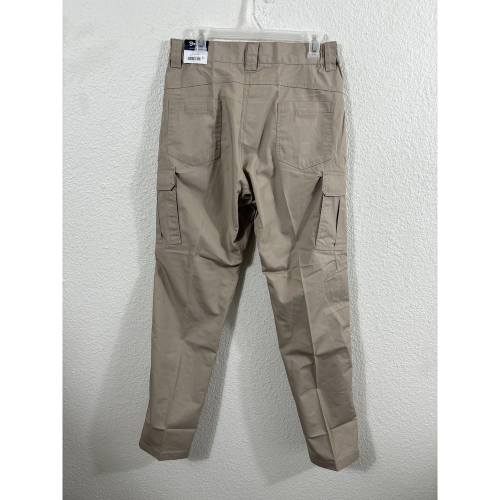 Galls Tac Force Tactical Pants Mens 30x34 Khaki Ripstop Cargo D-Ring‎ Workwear - Picture 3 of 6